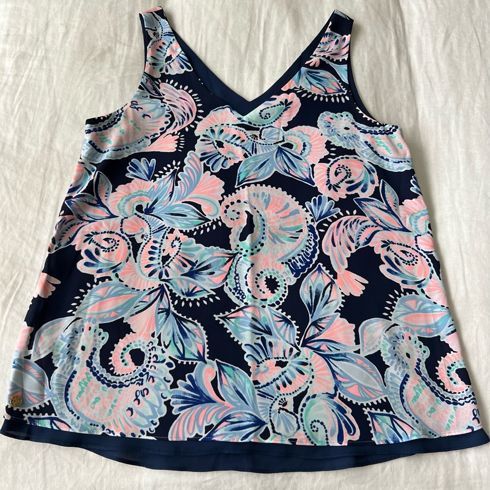 Lilly Pulitzer reversible top